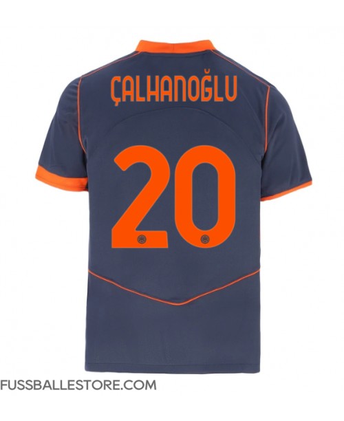 Günstige Inter Milan Hakan Calhanoglu #20 3rd trikot 2025-26 Kurzarm Günstige Inter Milan Hakan Calhanoglu #20 3rd trikot 2025-26 Kurzarm